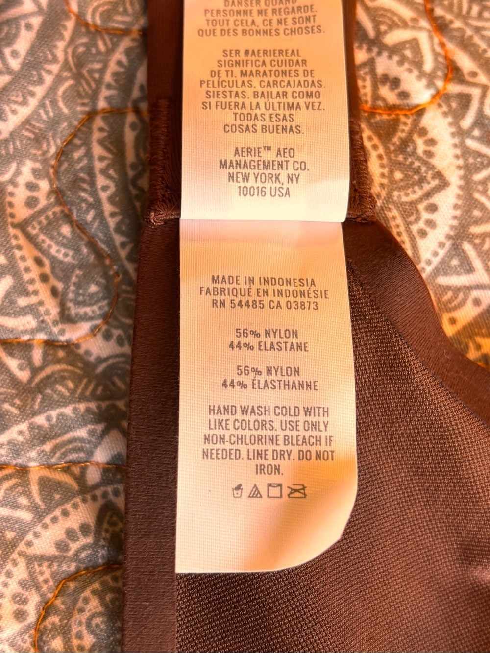 Aerie Brown Underwire Bra with Adjustable Straps 34C NWT - Picture 8 of 8